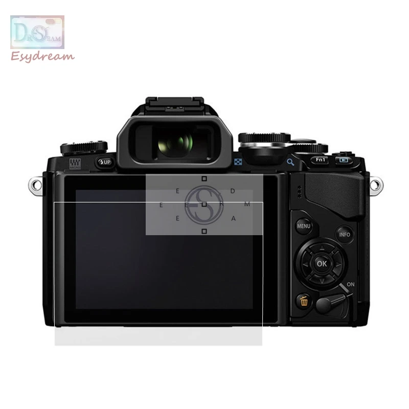 Pellicola Proteggi Schermo Lcd In Vetro Temperato/Pet Per Olympus Om-D E-M1 E-M5 E-M10 Mark Ii Iii E-Pl9 Omd Em5 Em1 Em10 Xh1