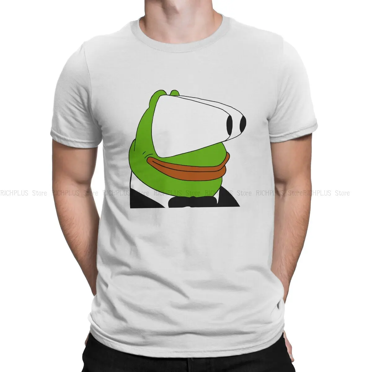 Pepe Frog Animal Tshirt Booba Hd Basic Poliestere T Shirt Oversize Uomo Vestiti Stampa Trendy