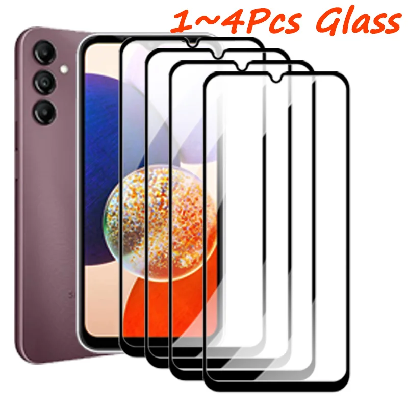1~4Pcs，Samsung A54 Vetro Temperato Per Samsung A14 Pellicola A13 A23 A73 A34 Samsung A53 Pellicola Vetro Galaxy A54 Samsung A33 Pellicola Samsung-A14