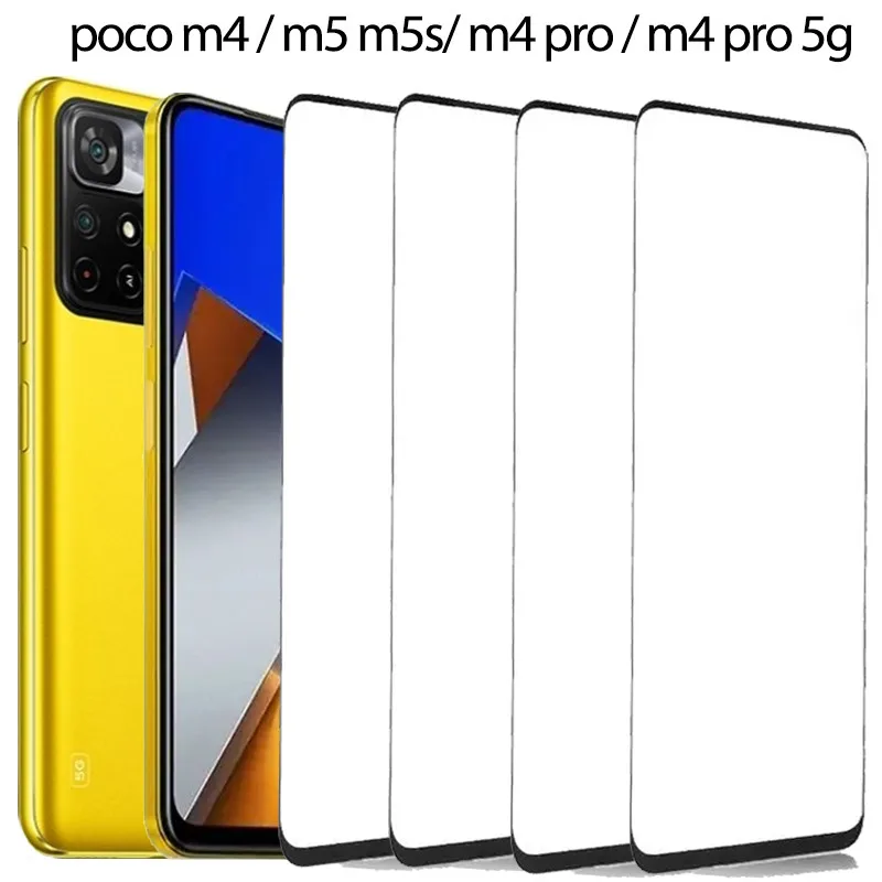 Poco M4 Pro, M4 Pro 5G Pellicola Di Vetro Per Poco M4 Pro Vetro Temperato Per Xiaomi Poco M4 Pro Protezione Dello Schermo Poco M4 Protezione Poco M5 M