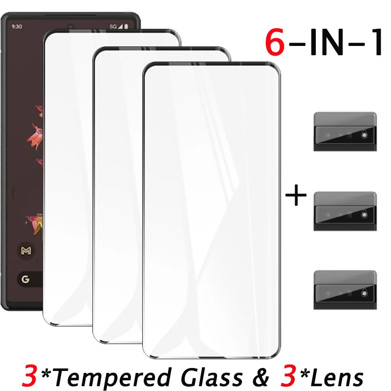 Vetro Temperato Per Google Pixel 6 Google Pixel 6A Pellicola Google Pixel 6A Pixel6 Pellicola Vetro Pixel 6 Pellicola Google Pixel 6