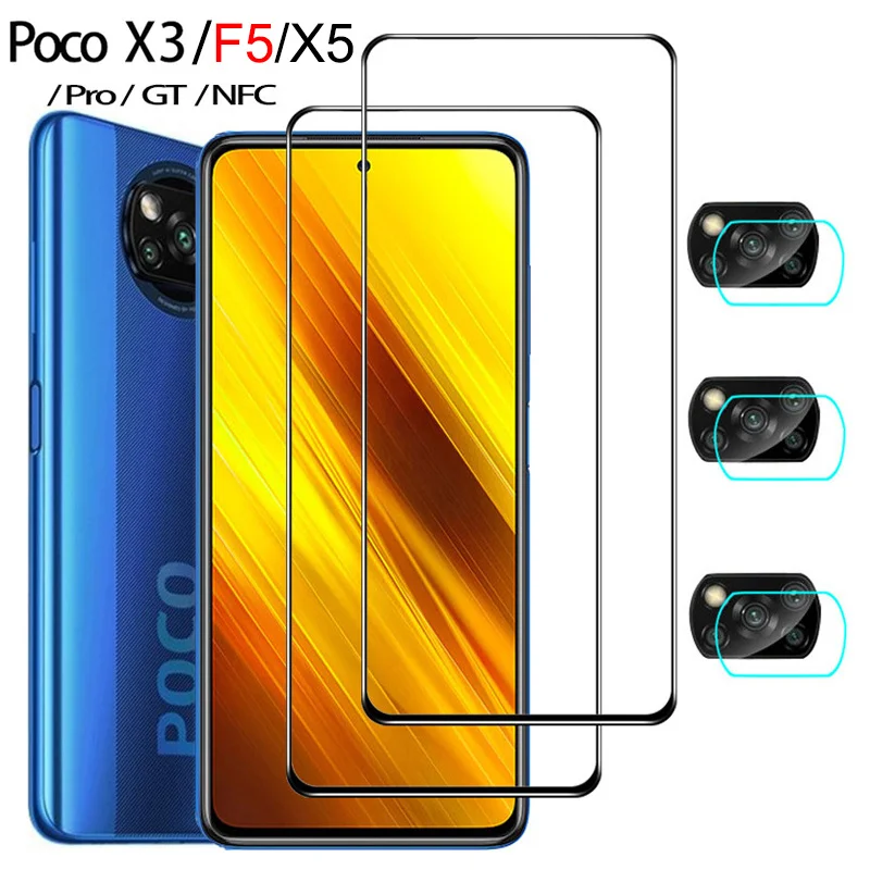 Poco F5 Pro, 6.67'' Poco X 3 9H Pellicola Vetro Poco X3 Pro Vetro Temperato Xiaomi Poco X 3 Pro Screen Protectorpoco X3 Nfc Lamina Poco X 5 Pro Vetro 