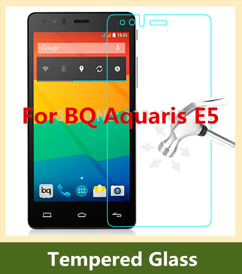 9H 2.5D Pellicola In Vetro Temperato Lcd Antideflagrante Per Spagnolo Bq Aquaris E5/E5 4G Schermo Pantalla Cristal Templado Protector