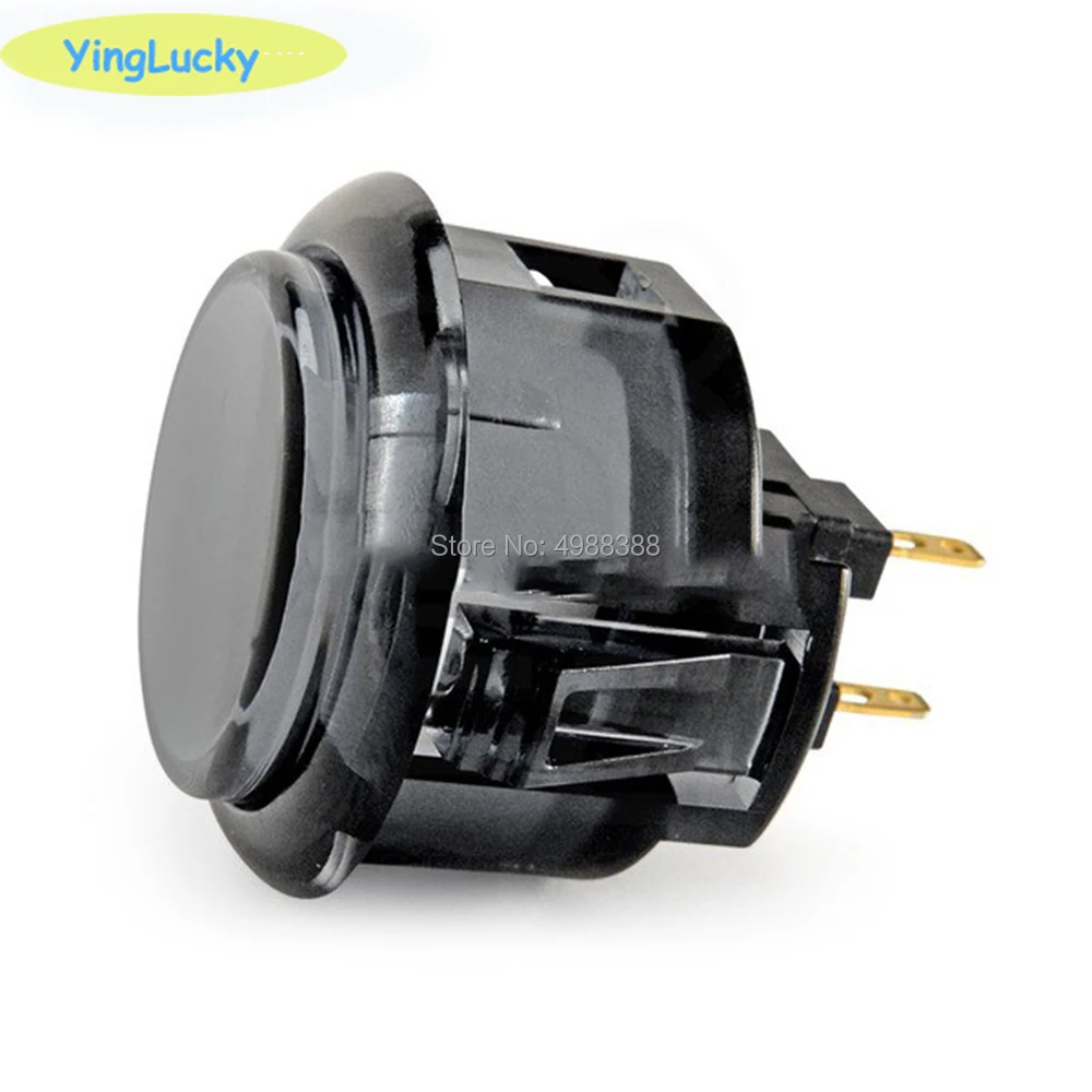Originale Sanwa Obsc-30 Obsf-24 Pulsante Sanwa Joystick Cristallo Trasparente Pulsante Di Arcade Pulsante Hori Ps4 Pulsante Scatola Di Ferro