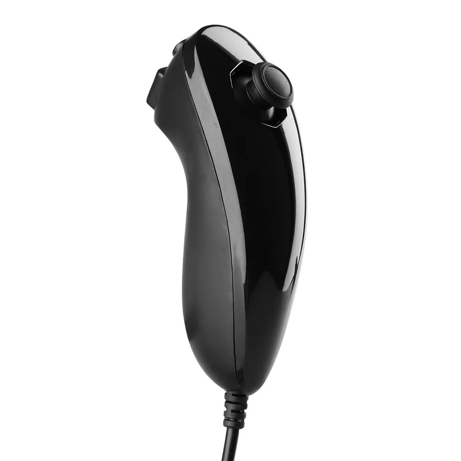 Wii Nunchuck Controller Joystick Gamepad Per Wii U E Nunchuk Controller Compatibile Con Nintendo Wii E Wii U Video Gamepad Co