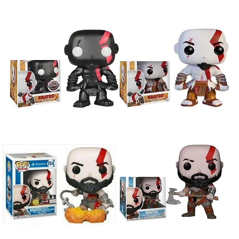 Funko Pop God Of War Kratos 25 #269 #154 # Glow In The Dark Pvc Action Toy Figure Brinquedos Vinyl Figure Collection Toys