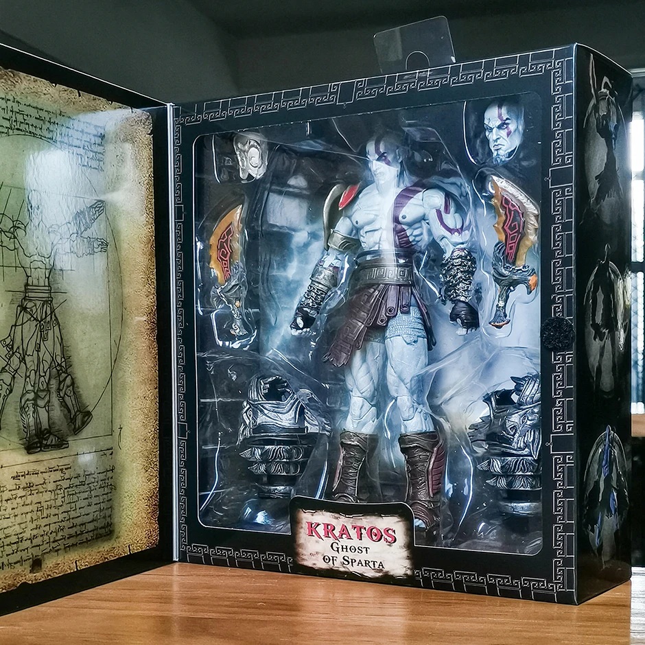 Neca God Of War 3 Kratos 7 "Action Figure [Ghost Of Sparta]