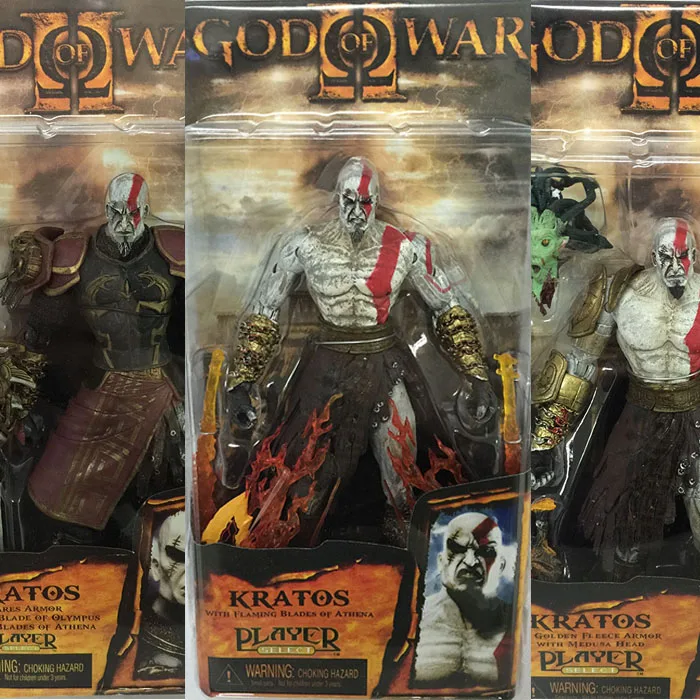 Ultimate Edition Ghost Of Sparta Kratos Action Figure Neca God Of War 3Cronos Model Toy Adventure Games Figurine Mobili
