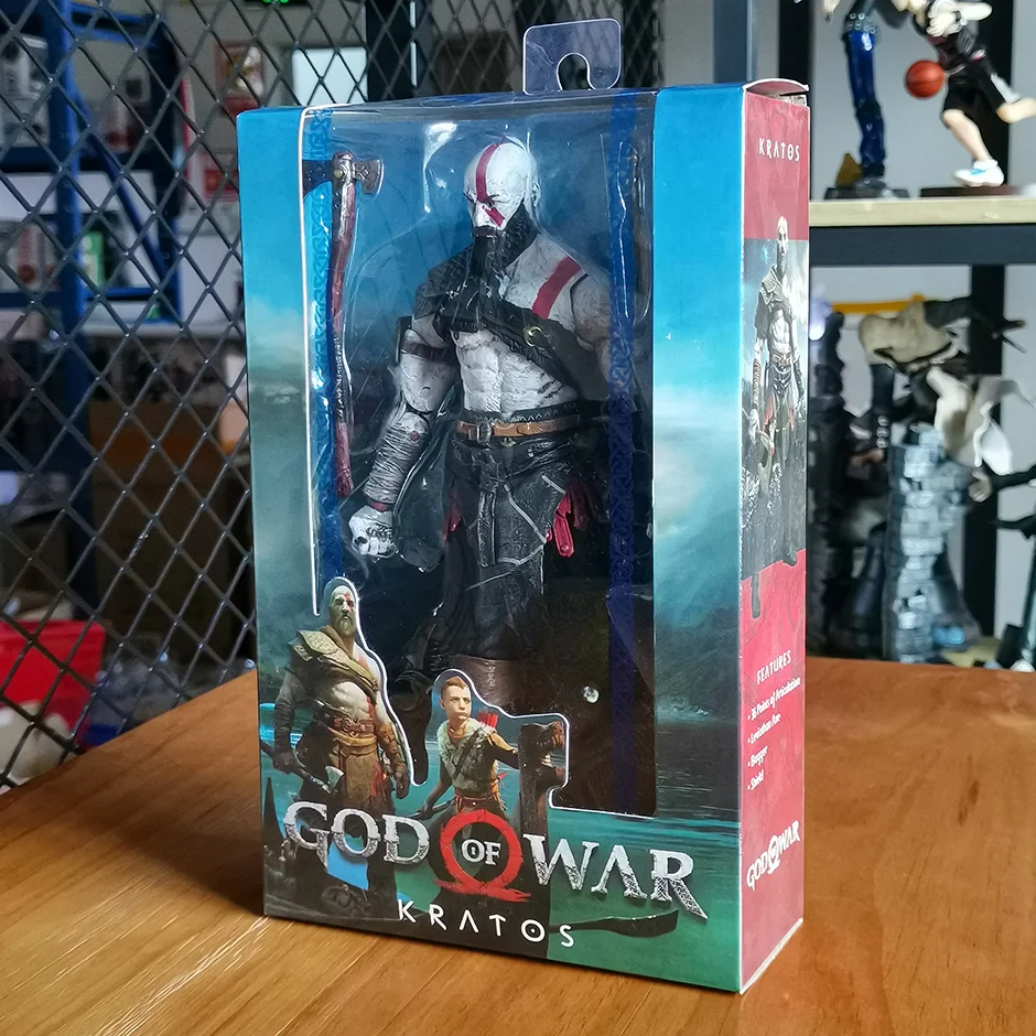 Neca God Of War 4 Kratos Figurine Collection Action Figure Model Toy Gift