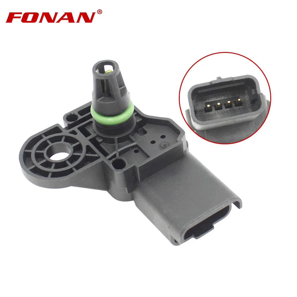 Fonan Map Sensore Di Pressione Assoluta Collettore Per Mini R56 1.6 16V Cooper Hatchback Benzina N12B16A 2006 - 2012 0261230136