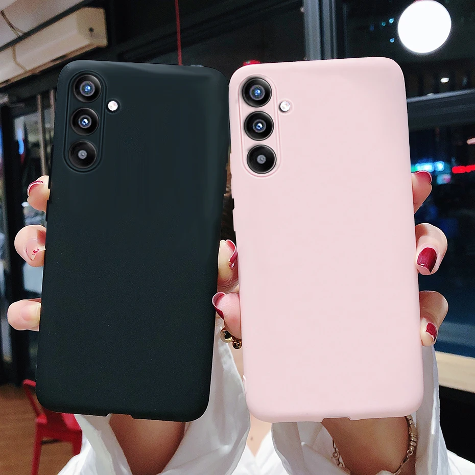 Per Samsung Galaxy A34 5G Custodia Samsung A54 5G Cute Candy Jelly Color Custodia Morbida Per Samsung A34 A54 A 34 A 54 5G Cover Capa