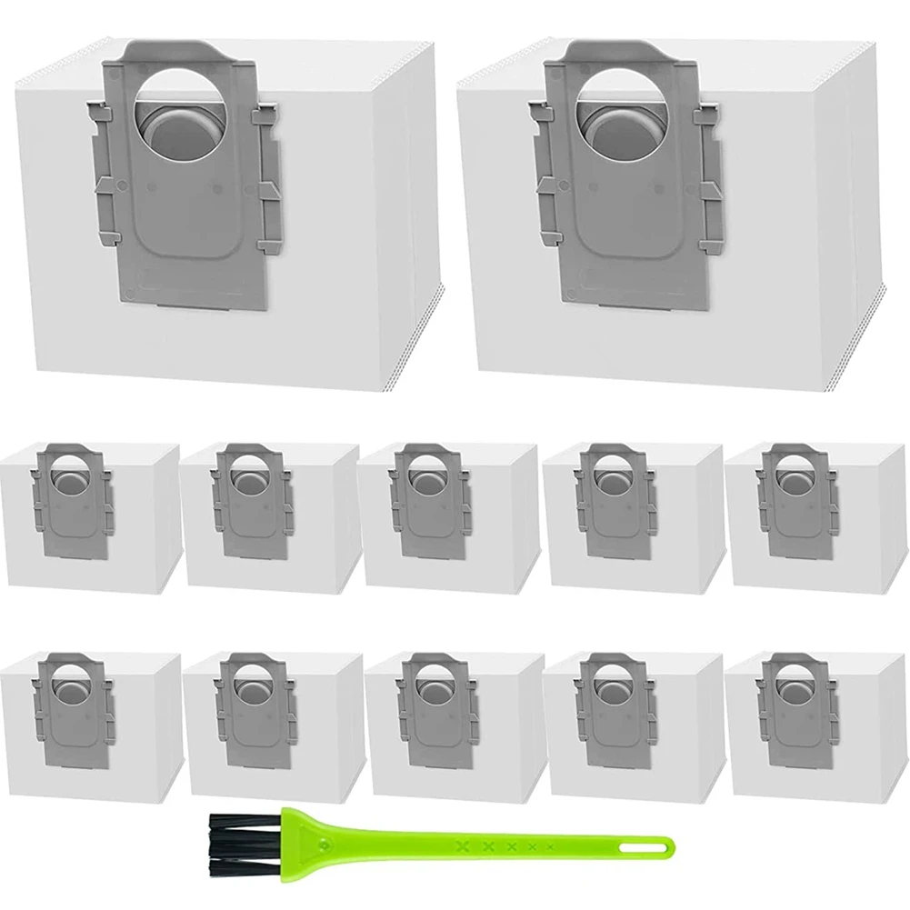 Confezione Da 12 Sacchetti Per La Polvere Per Roborock Q7 Max /Q7 Max + / Q7 Max Plus, Per Roborock S7 Maxv Ultra/S7 Pro Ultra Aspirapolvere