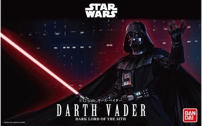 Bandai Star Wars Action Figure Toys Revoltech Darth Vader Collection Modello Darth Vader Pvc Action Figure Kit