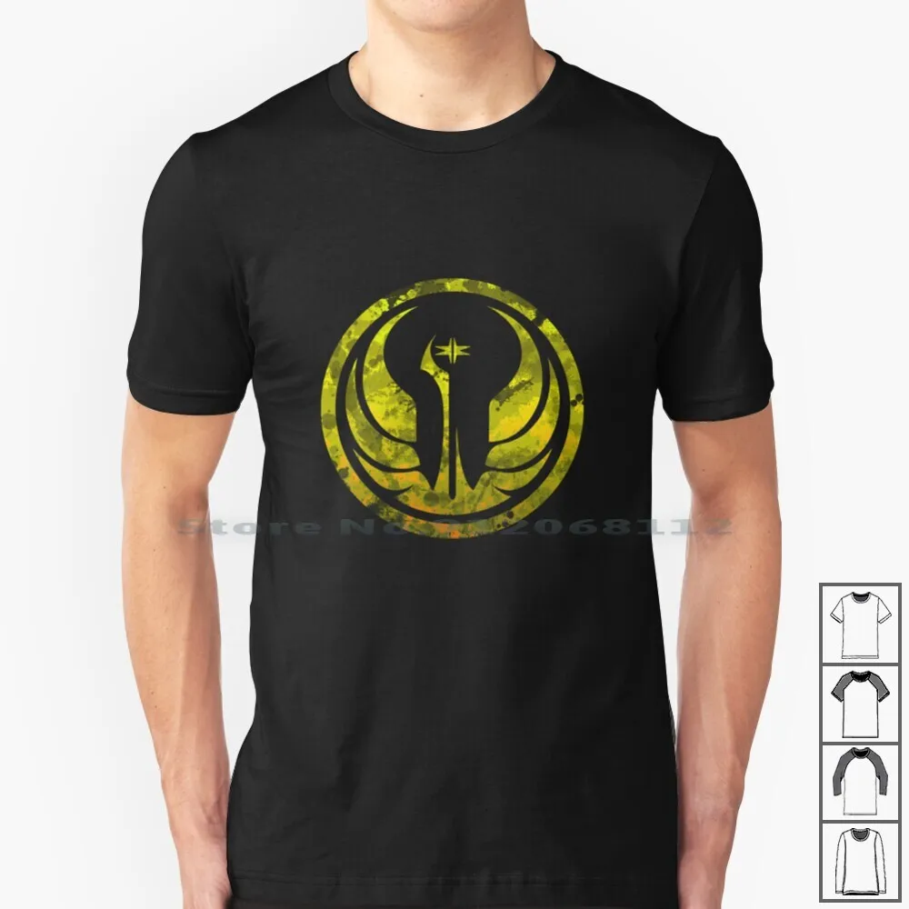 Old Republic Emblem T Shirt 100% Cotone Sith Force Darth Kylo Ren Ren Death Empire Power Maul Vader Jedi Luke Skywalker Mace