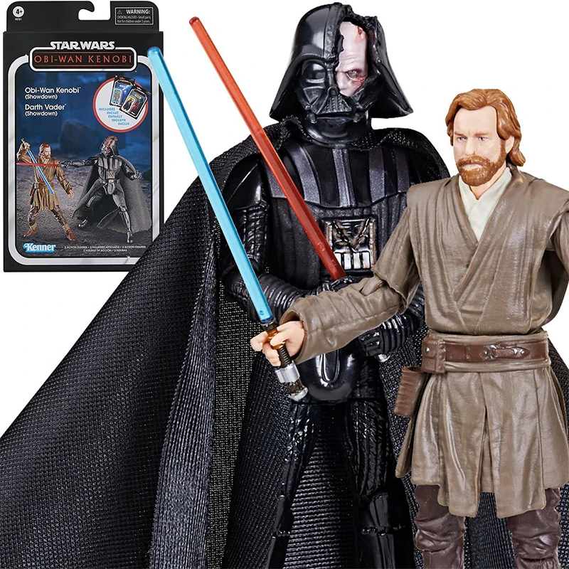 Original Star Wars La Collezione Vintage Obi-Wan Kenobi & Darth Vader (Showdown) Action Figures Da 3.75 Pollici