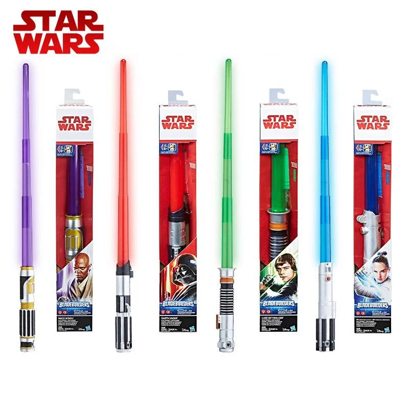 Y Anime Star Wars E8 Rey Luke Skywalker Spada Laser Elettrica Darth Vader Jedi Knight Arts Light Sword Toys Regali Per Bambini