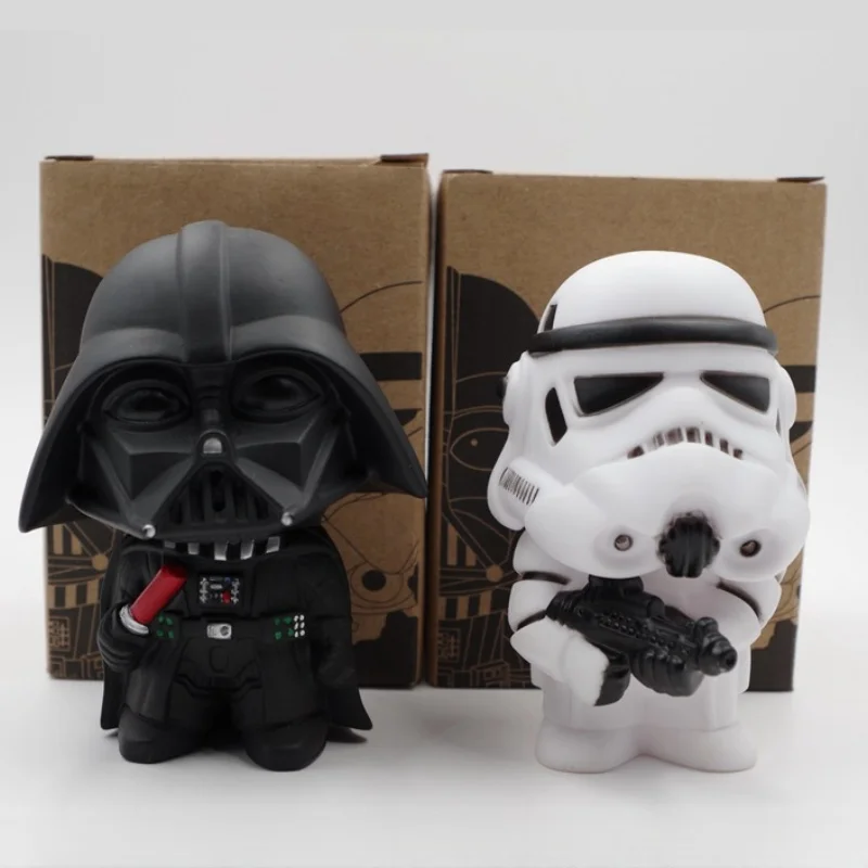 10Cm Cute Style Star War Darth Vader & Storm Trooper Kawaii Movie Action Figure Model Toys