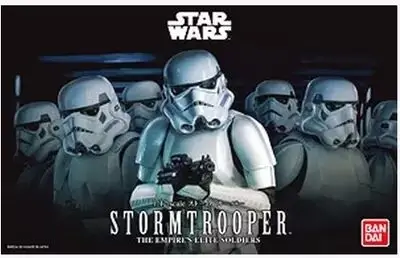 Bandai Star Wars Darth Vader White Storm Trooper Assembly Kit Figure Toys Action Figure Modello Compatibile