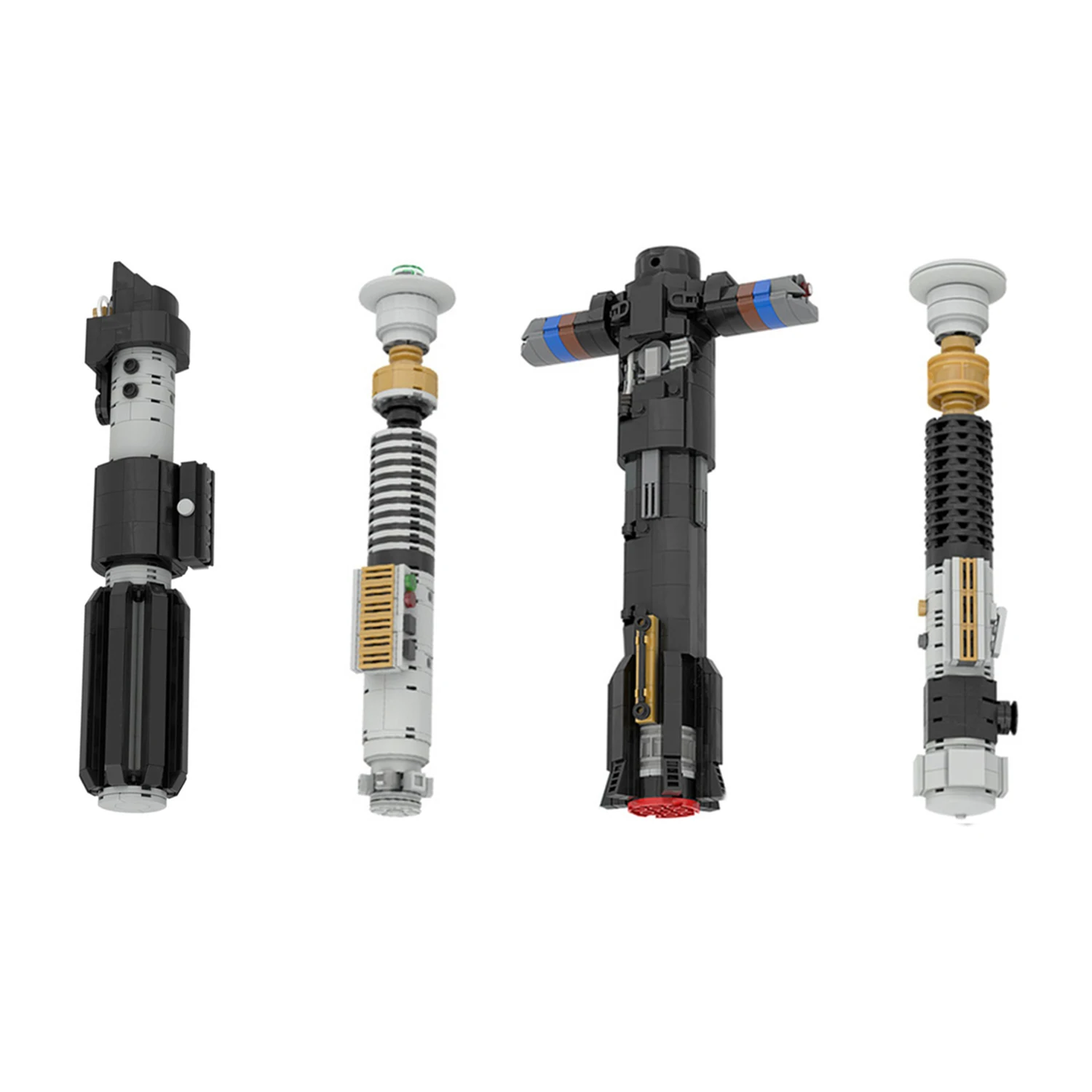 Saber Darth Vader Anakin Lightsaber Figure Hilt Building Blocks Modello Laser Sword Force Arma Giocattoli Per Bambini Regalo Di Natale