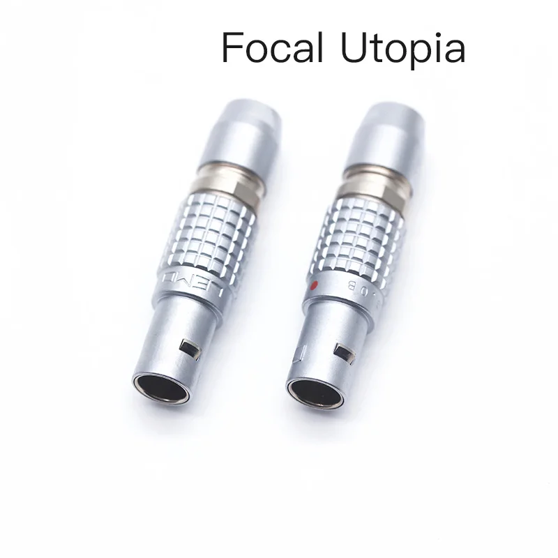 1 Pz Originale Maschio Auricolare Pin Focale Utopia Caldaone Ed15 Ed8 Akg K812 K872 Riferimento Cuffia Connettore Di Riparazione Fai Da Te