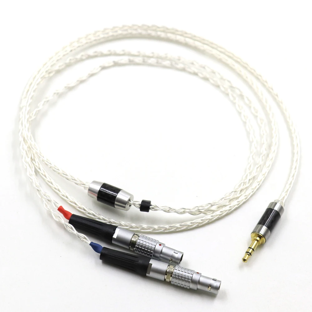 Cavo Di Aggiornamento Per Auricolari Hifi Silvercomet Taiwan 7N Litz Per Cuffie Focal Utopia Elear Auricolare