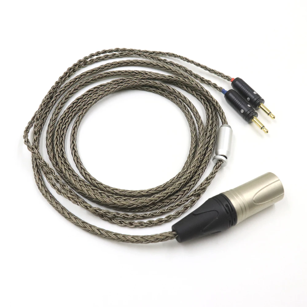 Alta Qualità 16Core 2.5 4.4 6.5Mm/4Pin Xlr Balanced Clear Celestee New Focal Elear Headset French Utopia Upgrade Cavo Per Cuffie