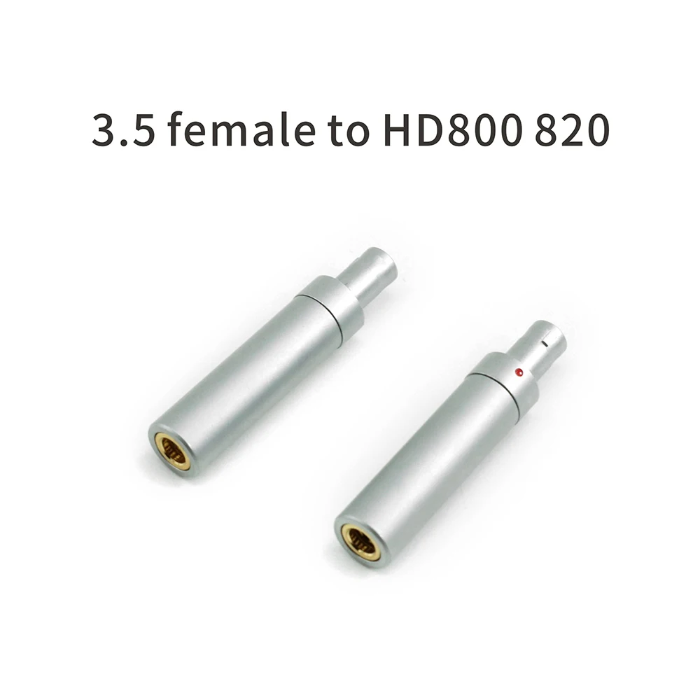 Una Coppia 3.5Mm Femmina A Hd800 Hd800S Hd820 Hd-800 Hd-820 H800 Hd820 Utopia Focale Convertitore Adattatore Per Cuffie