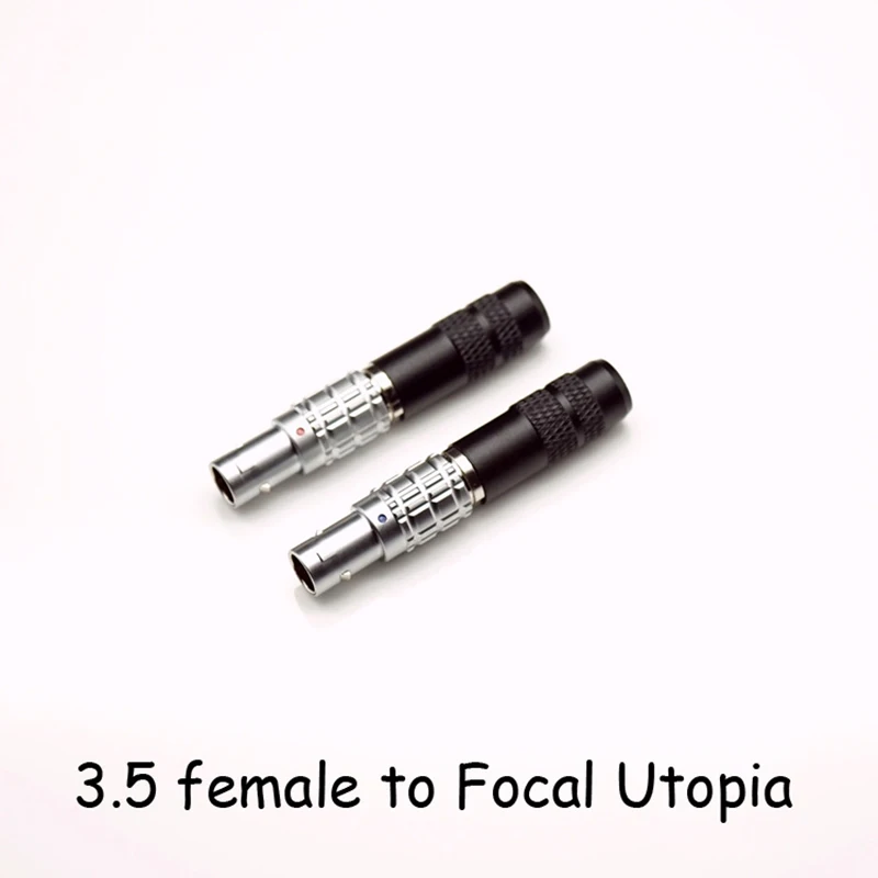 Una Coppia Da 3.5Mm Femmina A Hd800 Hd800S Hd820 Hd-800 Hd-820 H800 Hd820 Connettore Adattatore Convertitore Per Cuffie Focale Utopia