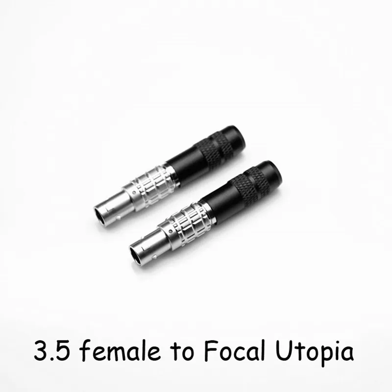 Una Coppia Da 3.5Mm Femmina A Hd800 Hd800S Hd820 Hd-800 Hd-820 H800 Hd820 Connettore Adattatore Convertitore Per Cuffie Focale Utopia