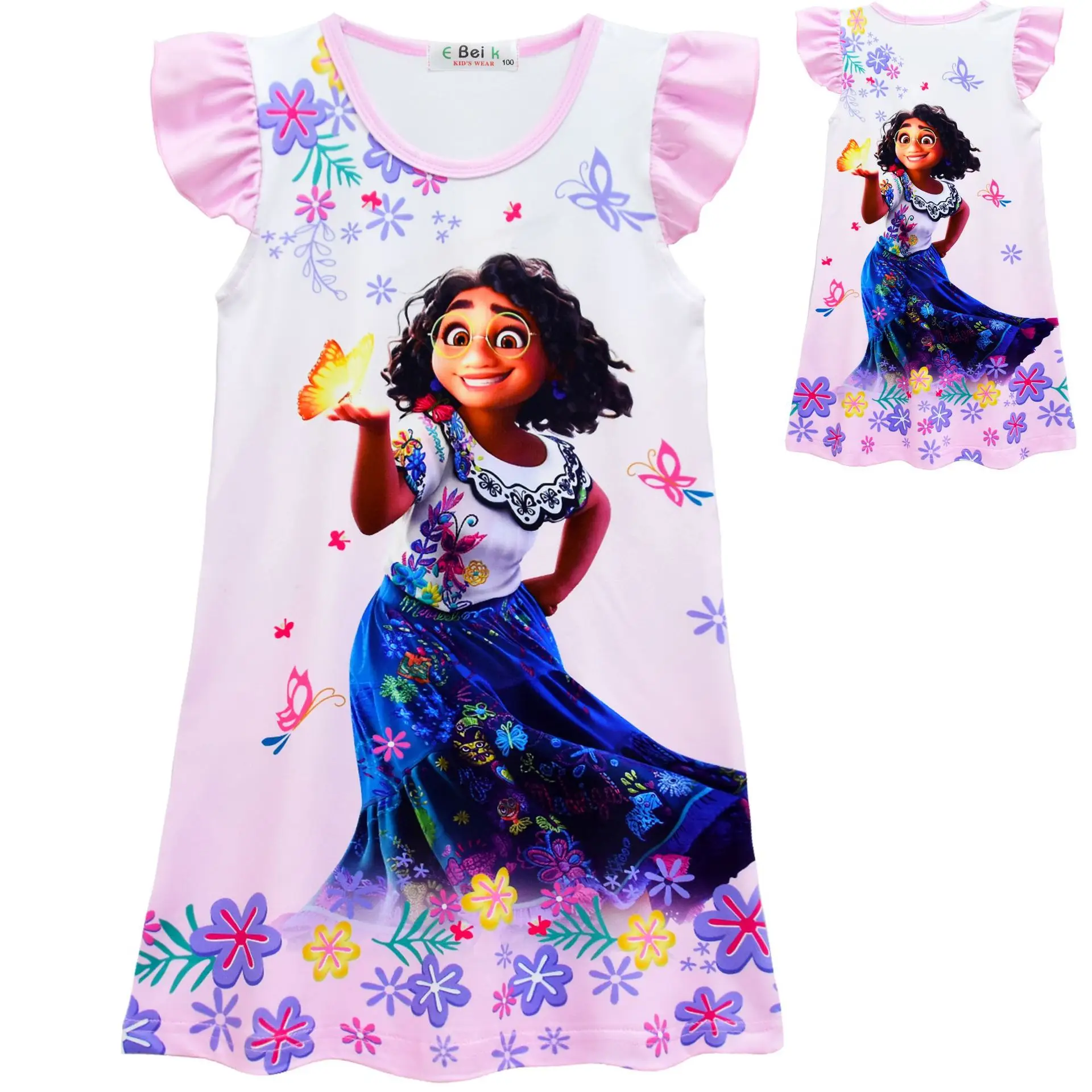 Toddler Madrigal Princess Dress For Girls Isabela Cosplay Costumes Bambini Kathy Pepa Baby Kid Fancy Clothes Party Vestidos