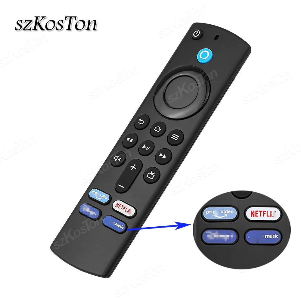 Sostituzione Del Telecomando Vocale L5B83G Per Fire Tv Stick 3Rd Gen Fire Tv Cube Fire Tv Stick Lite 4K Smart Home Appliance