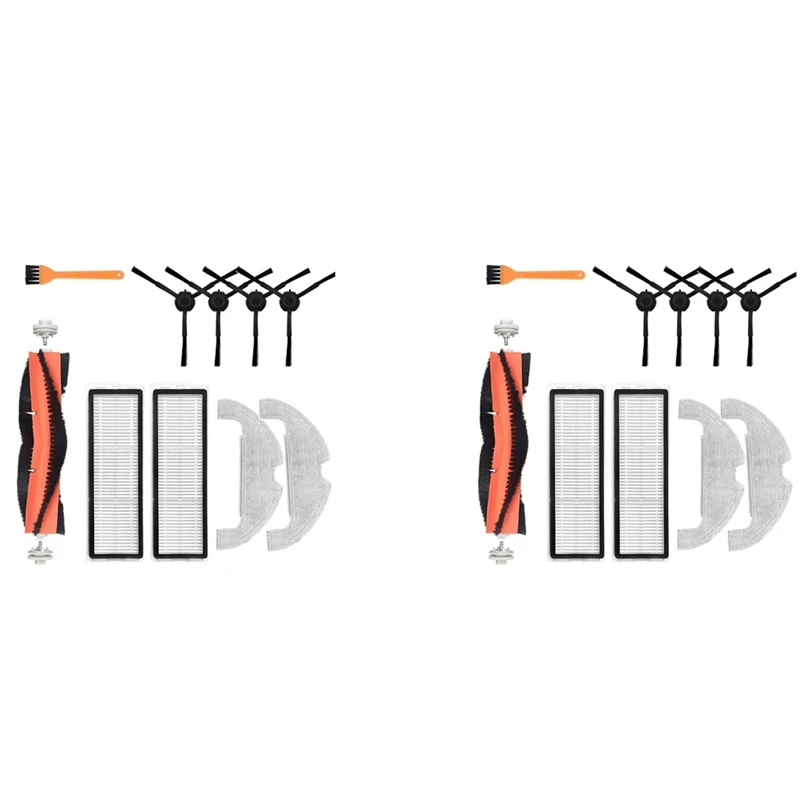 Top Deals 2X Kit Di Parti Di Ricambio Per Xiaomi Mi Robot Vacuum-Mop 2 Ultra Muslimate Robot Aspirapolvere