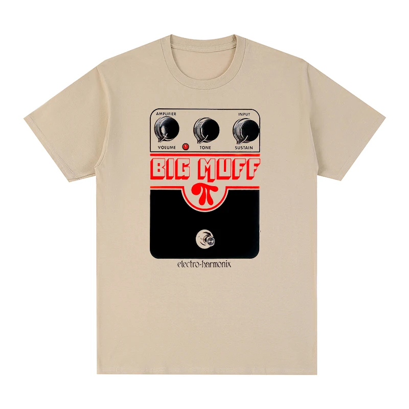 T-Shirt Big Muff Guitar Pedal Effect Shoegaze Cotton T-Shirt Da Uomo New Tee Tshirt Top Da Donna