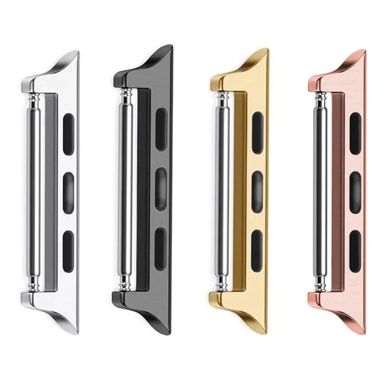 Adattatore Connettore Per Apple Watch Series 6 40Mm 49Mm Connettori A Fascia Per Apple Watch 44Mm 45/41Mm Acciaio Inossidabile 8 7 Se 5 4 3