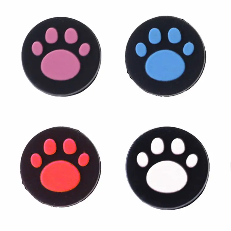 2Pcs Cat Paw Controller Analogico Thumb Stick Grip Cap Cover Protettiva Per Sony Playstation Ps Vita Ps Vita Psv 1000/2000 Slim X6Hb
