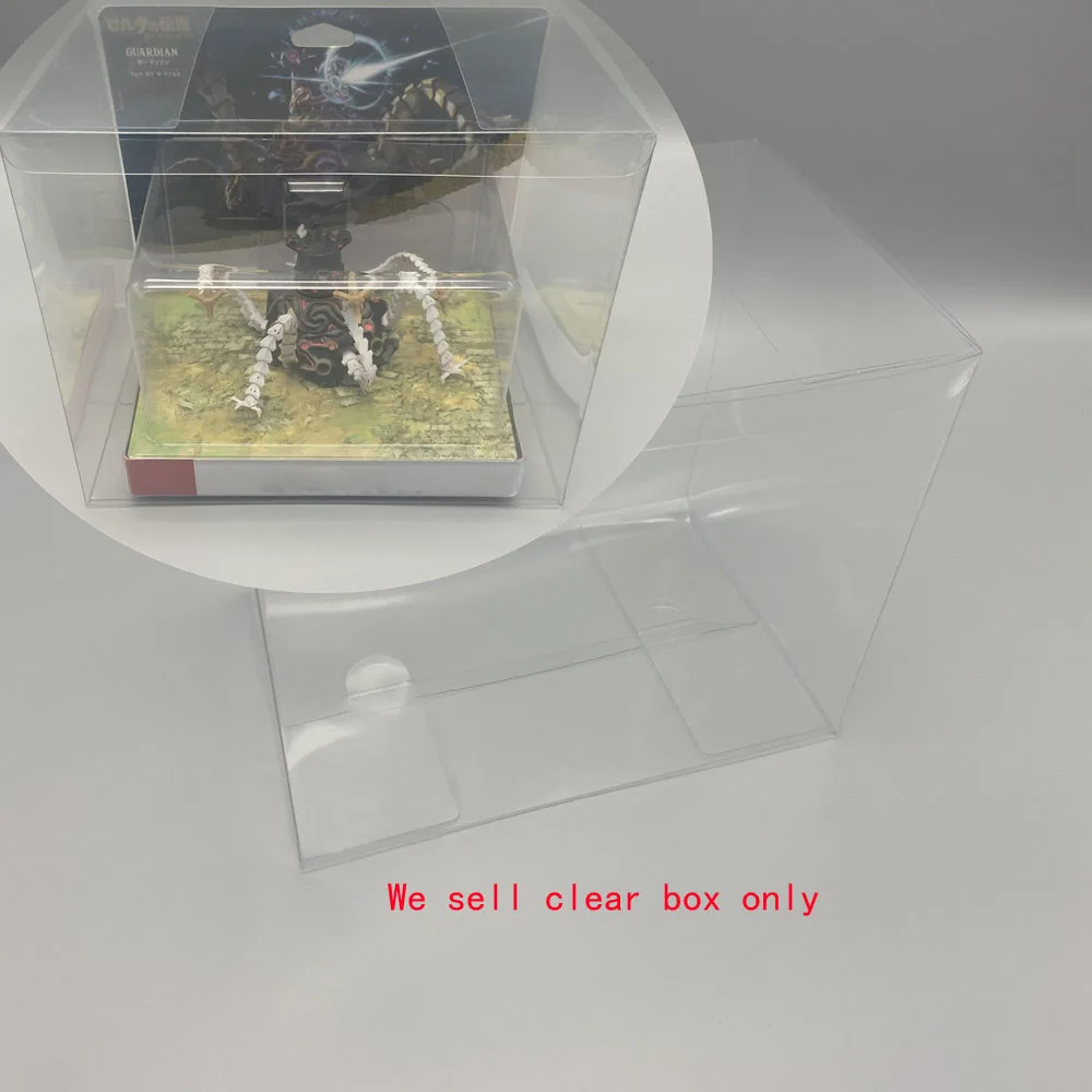 Cover Trasparente In Pet Trasparente Per Amiibo The Legend Of Zelda: Breath Of The Wild Guardia Limited Edition Storage Display Box