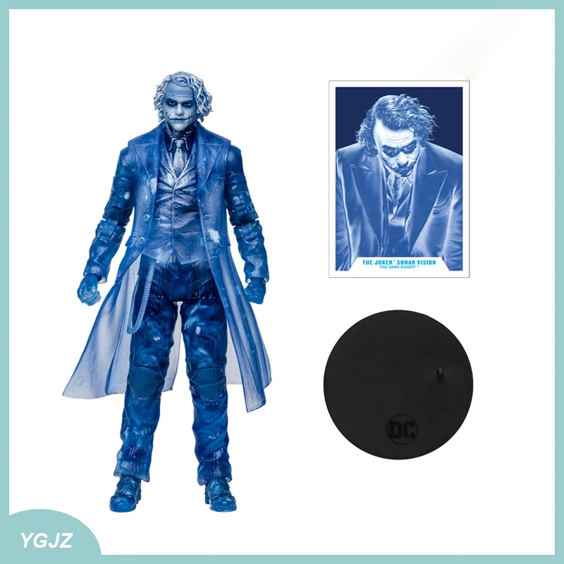 Mcfarlane Toys The Joker Anime Figure The Joker Sonar Vision Action Figures The Dark Knight Figurine Statue Model Dolls Kid Gift