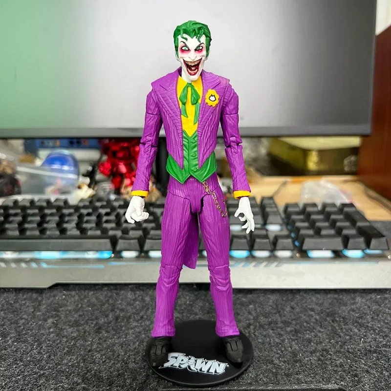 Genuine Macfarlane Dc Batman Comics Modern Joker Action Figure Collection Model Decoration