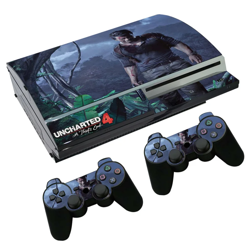 Decalcomania Adesiva Per La Pelle Per Ps3 Fat Playstation 3 Console E Controller Per Ps3 Fat Skin Sticker Vinyl-Uncharged 4 A Lady'S End