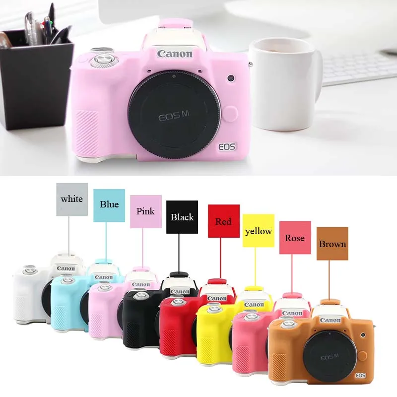 Custodia Protettiva In Silicone Morbido Eos M50 Ii Custodia Protettiva Per Fotocamera Digitale Canon Eos M50 M50 Mark Ii Eos M50 Ii