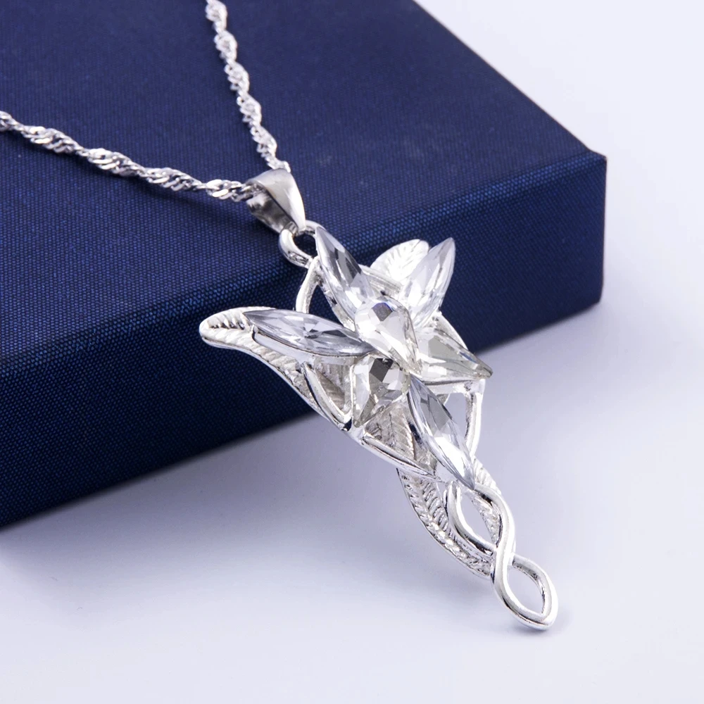 Film The Lord Arwen Eventar Collana Elf Princess Arwen Twilight Star Collane Con Ciondolo In Cristallo Per Le Donne Girocollo Gioielli Regalo