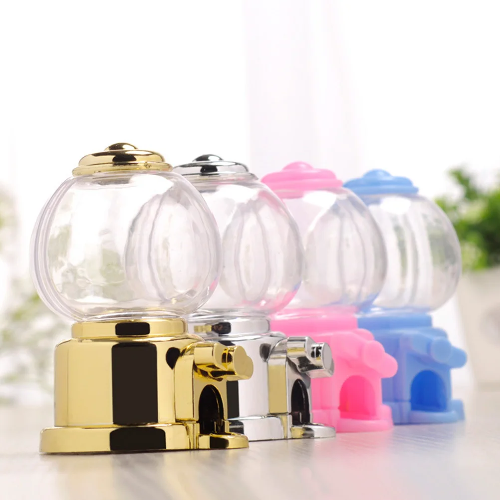 Macchina Candy Gumball Dispenser Mini Gum Catcher Bubble Kids Bank Machines Distributori Automatici Giocattoli Artiglio Grabber Desktop Grabbing