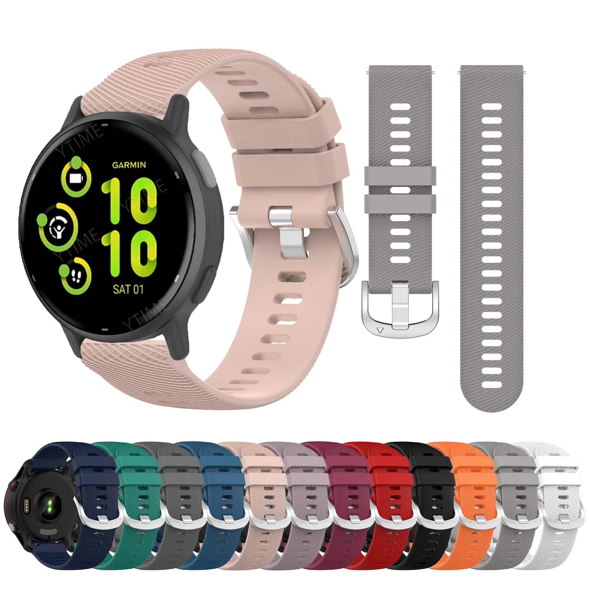 Forerunner 245 645 158 55 Cinturini Per Cinturini Intelligenti Per Garmin Vivoactive 5 3 Bracciale Musicale Per Garmin Venu/Sq/Sq 2/2 Plus Correa