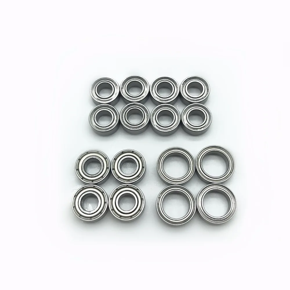 16Pcs Tt-02 Cuscinetto Set Tamiya Tt02 Completo Cuscinetto A Sfere Kit Kugellager Tt 02