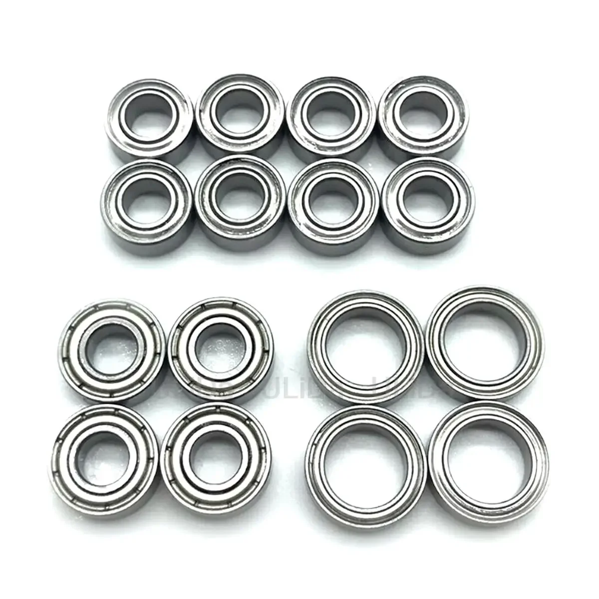 16Pcs Tt-02 Set Di Cuscinetti Tamiya Tt02 Kit Completo Di Cuscinetti A Sfera Kugellager Tt 02 Tt02D