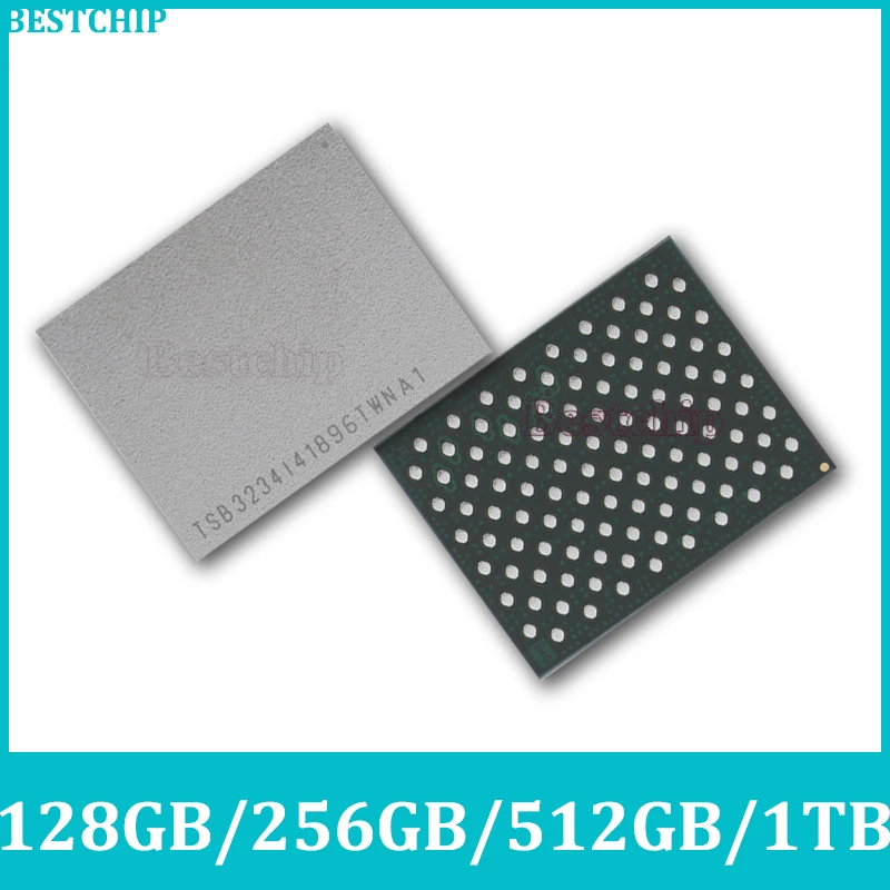 64G 128G 256G 512Gb 1Tb Hdd Nand Flash Memory Ic Chip Per Iphone 12 13 Series 14 Pro/Max/Mini Pro Max 64Gb 128Gb 256Gb 512G 1Tgb