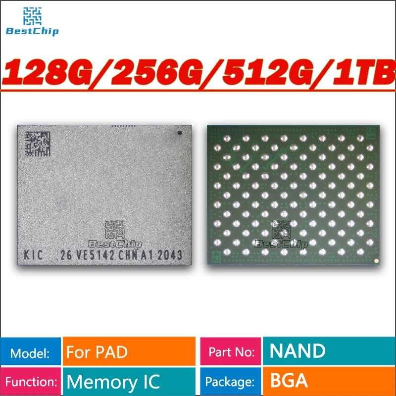 128G 256G 512Gb 1Tb Hdd Nand Flash Ic Chip Per Iphone 12 13 14 Series 13Pro/13Promax/13Mini 128Gb 256Gb 512G