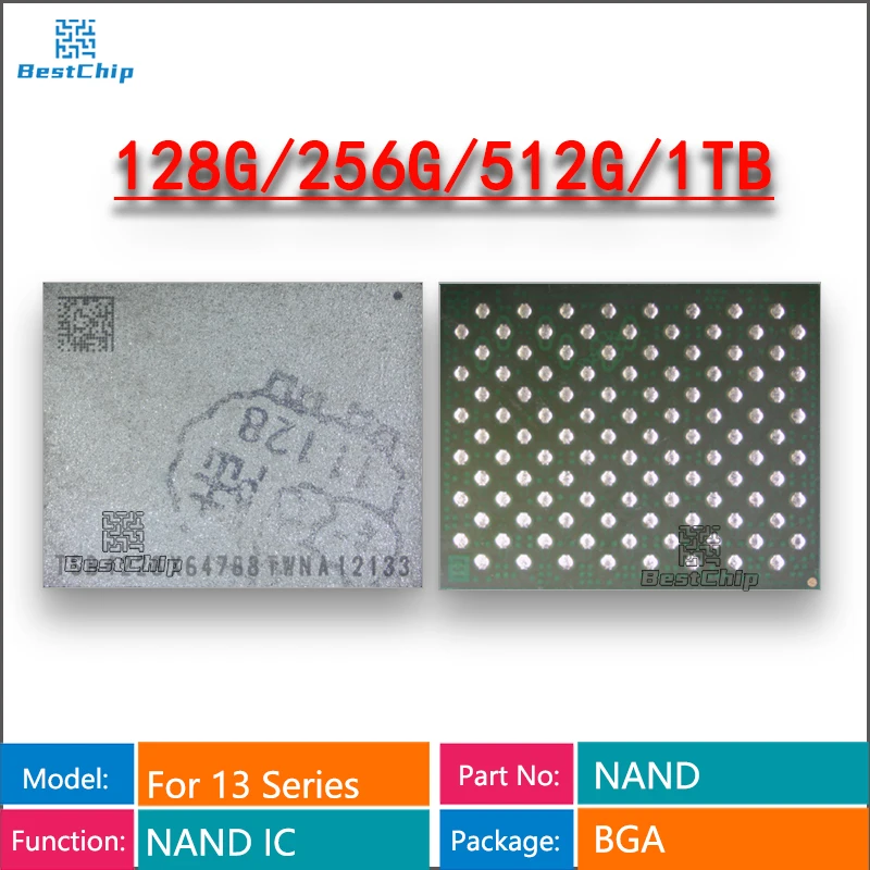 64G 128G 256Gb 512G 1Tb Hdd Nand Memory Flash Per Iphone 11 12 13 14 Serie 12/13Pro/Max Mini
