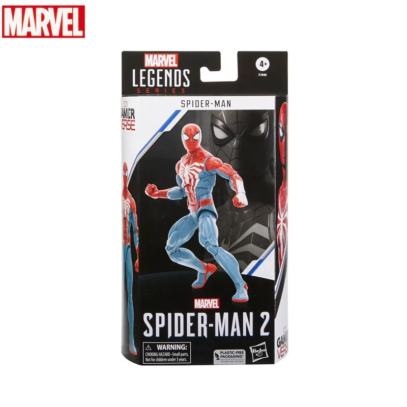Marvel Legends Gamerverse Spider-Man 2 6 "Action Figure Ps4 Spider Man Game Toys Modello Di Bambola Cool Collezioni Regalo Di Natale
