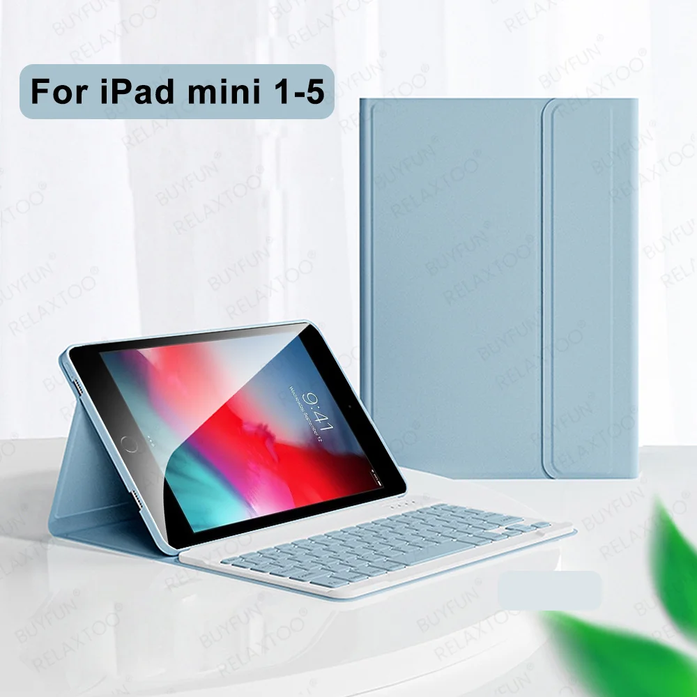 Per Ipad Mini 1 2 3 4 5 Generazione Custodia Da 7.9 Pollici Smart Magnet Cover Per Tastiera Ipad Mini 2012-2019 7.9 Custodia Portamatite Integrato